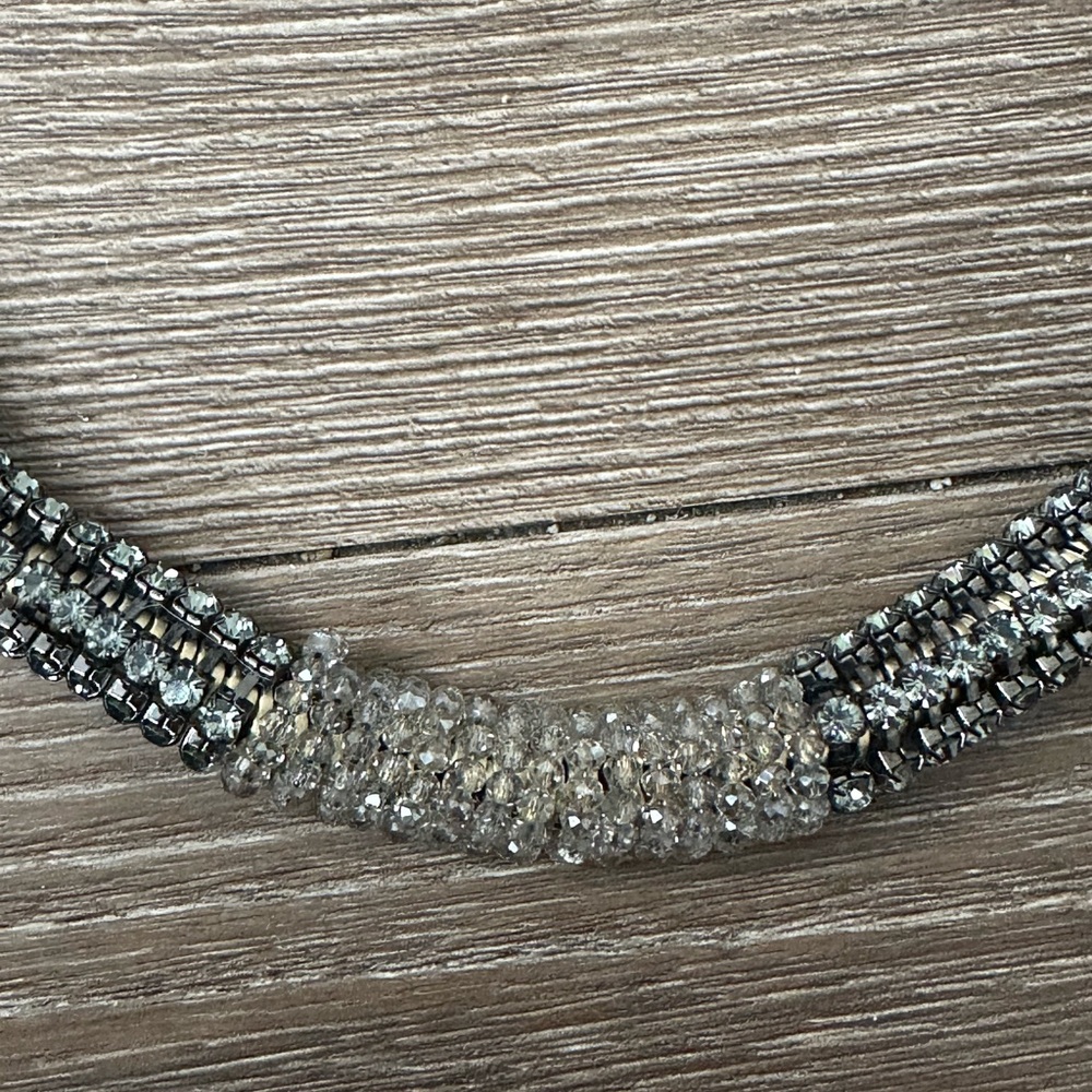 Kenneth Cole chunky rhinestone necklace - Picture 4 of 6